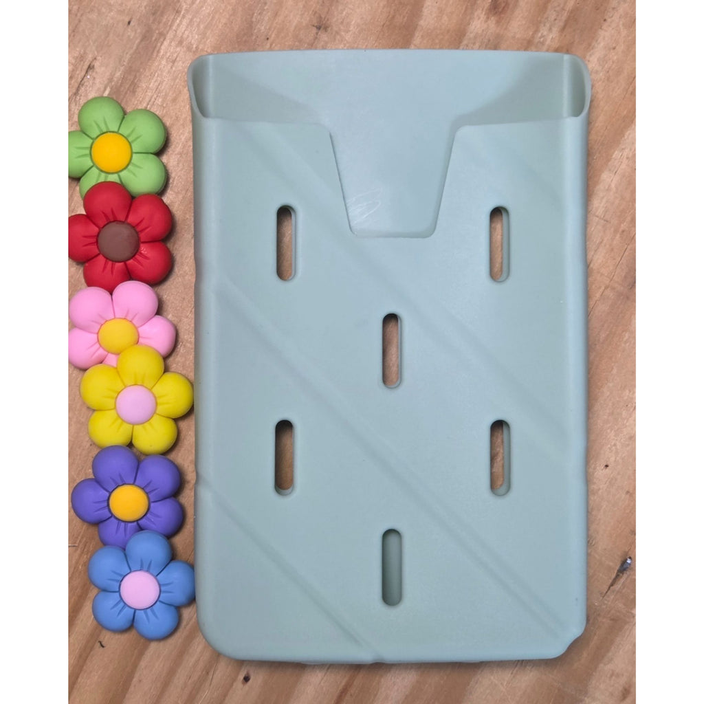 Phone Holder & Flower Charms For Bogg Bag Silicone Large Capacity Easy Snap-On