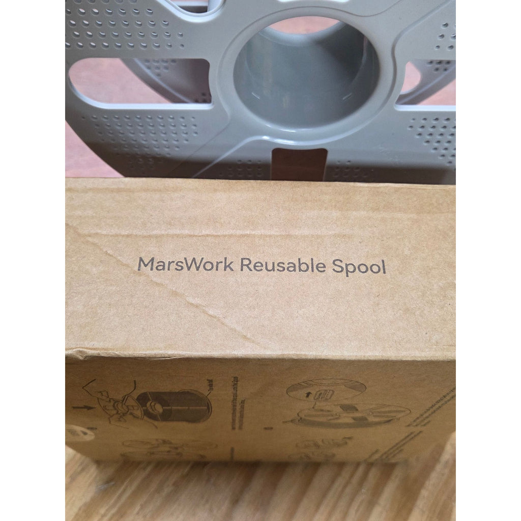 MarsWork Quick Swap Reusable Spool 3D Printer Filaments Lightweight Plastic Design NEW