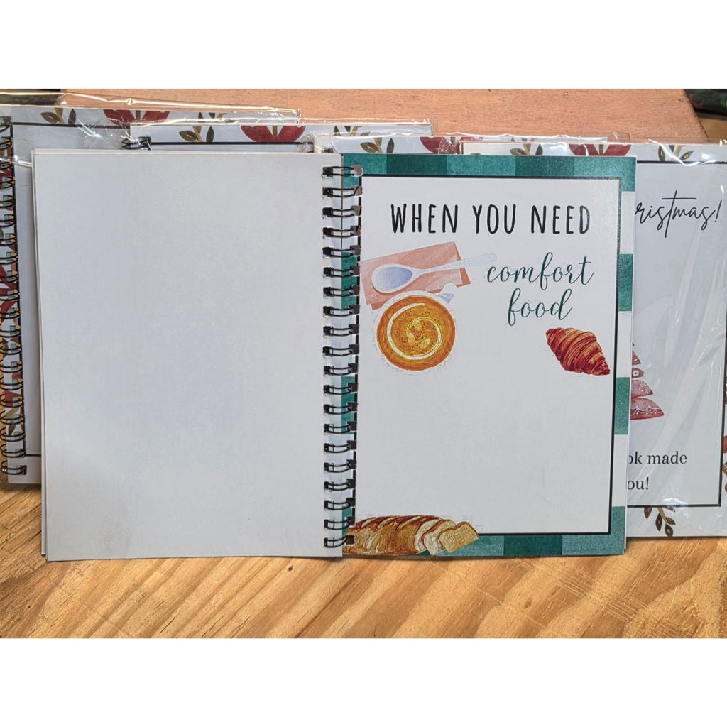 Christmas Gift Card Holder Book 12 Page Spiral Binding Festive Design 5-Pack