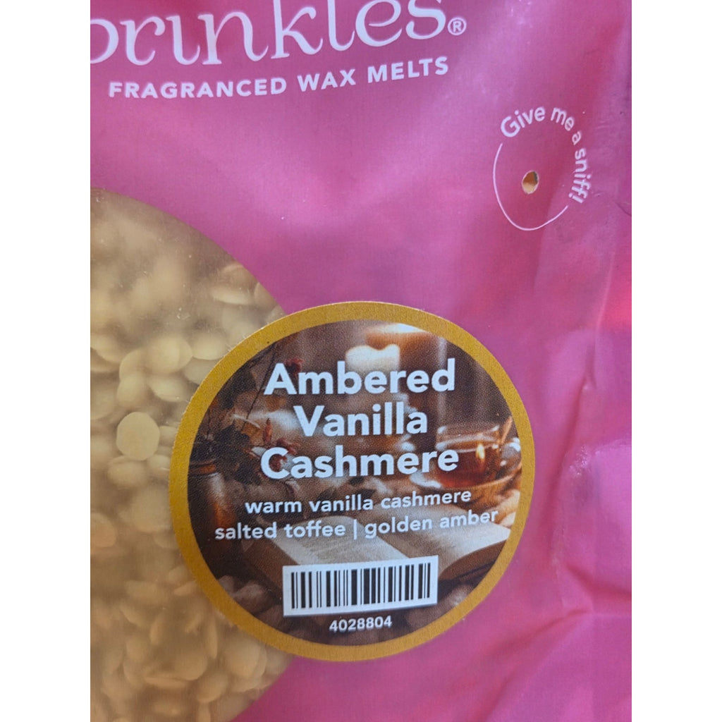 Pink Zebra Ambered Vanilla Cashmere Wax Melts 3.75 Oz Warm Vanilla & Amber