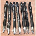 Ballpoint Pen Funny Sarcastic Days Of The Week  - Black Ink - 7-Pack