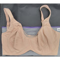 SheCurve Bra Full Coverage Minimizer /Back-Smoothing Womens Beige Size 44G NWT