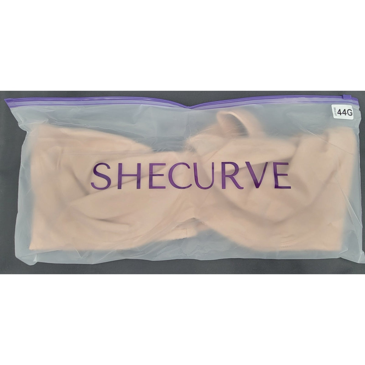 SheCurve Bra Full Coverage Minimizer /Back-Smoothing Womens Beige Size 44G NWT