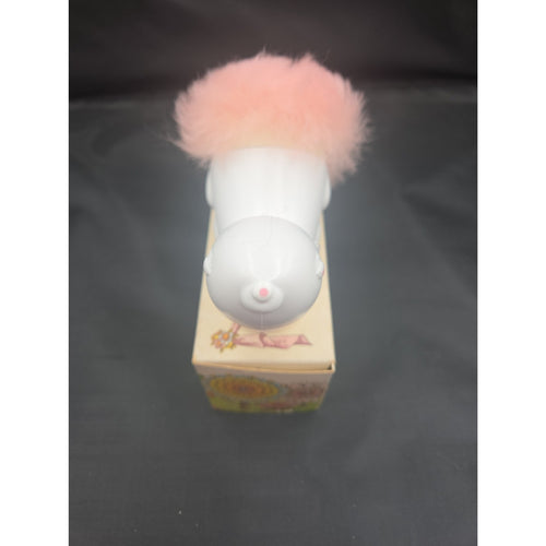 Avon Vintage Bunny Puff and Perfumed Talc Her Prettiness 1970 Pink 3.5 oz