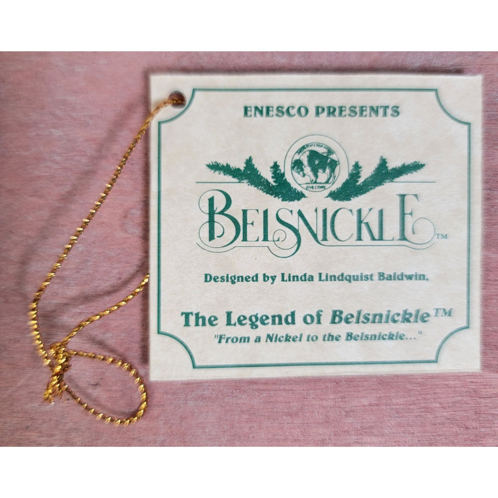 Vintage Enesco Father Time Pocket Watch 1999 Belsnickle 543624 Annual Bell Limited Ed.