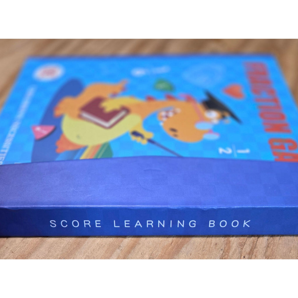 Score Learning Magnetic Fraction Game Educational Book Kids 36+ Months New
