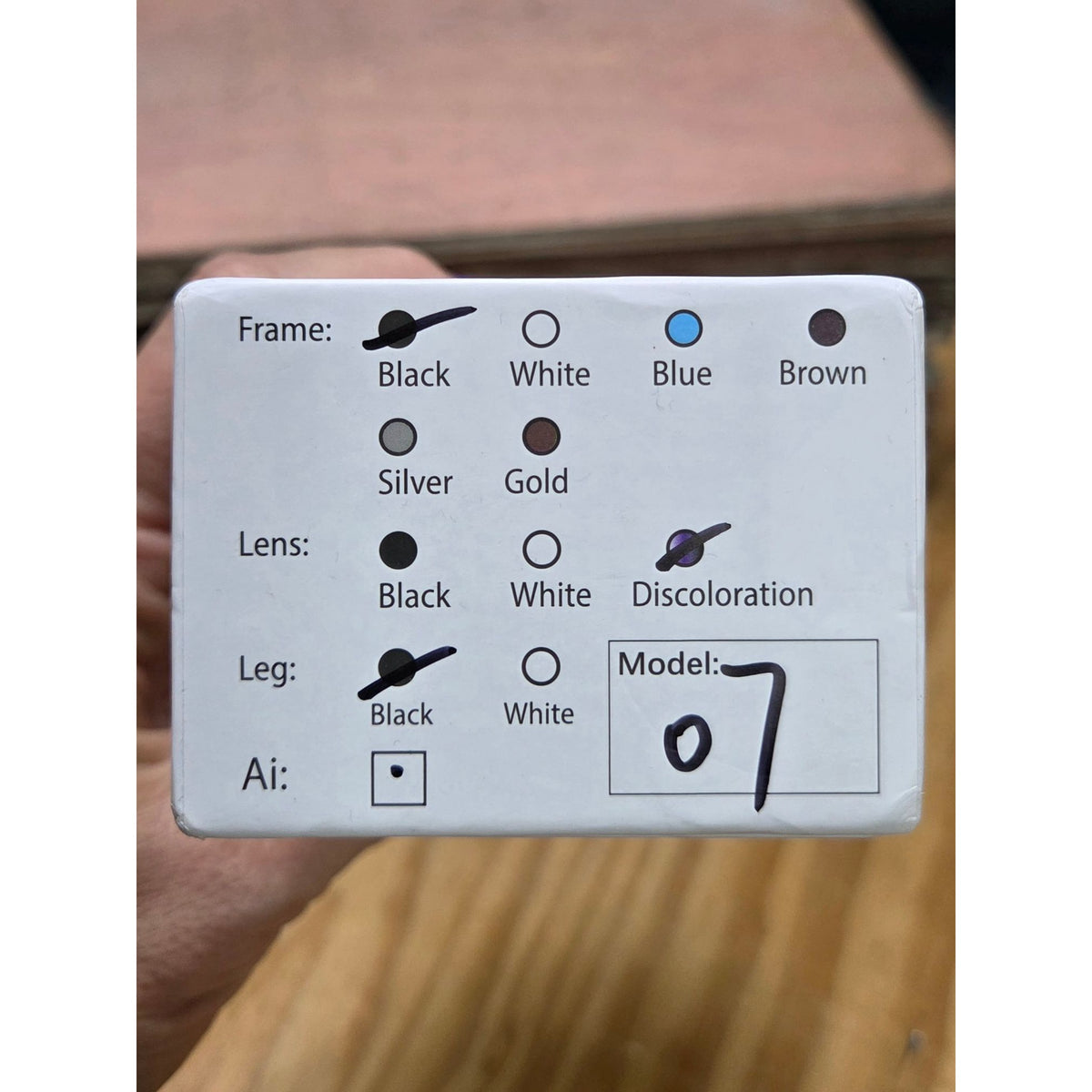 Smart Glasses Audio Touch Control 5-Hour Battery Model 07 Built-In Microphone