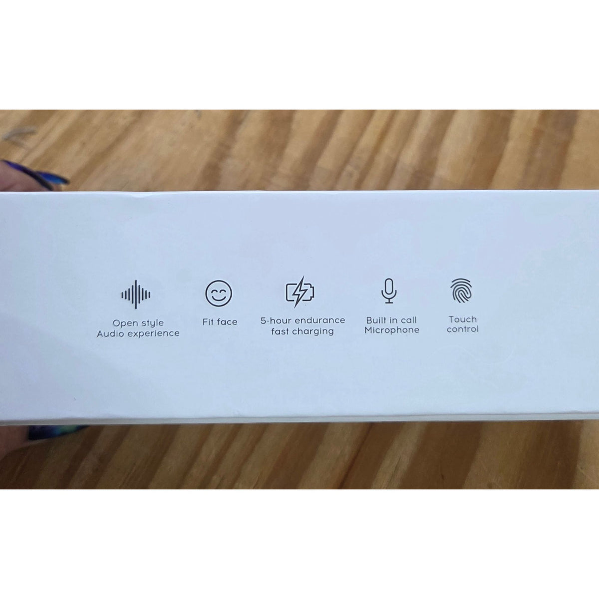 Smart Glasses Audio Touch Control 5-Hour Battery Model 07 Built-In Microphone