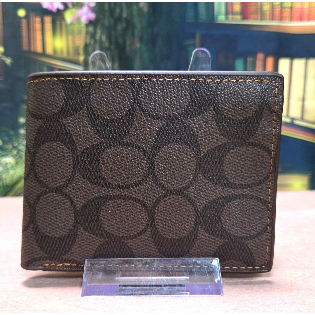 Wallet Brown with Snap Pocket