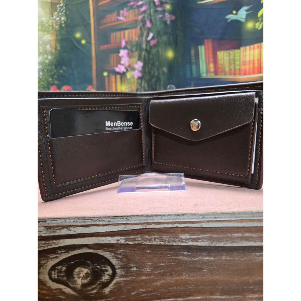 Wallet Brown with Snap Pocket