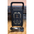 LV Monogram Multi-Function Wallet & Phone Case Black/Gold With Strap 12 Pro Max