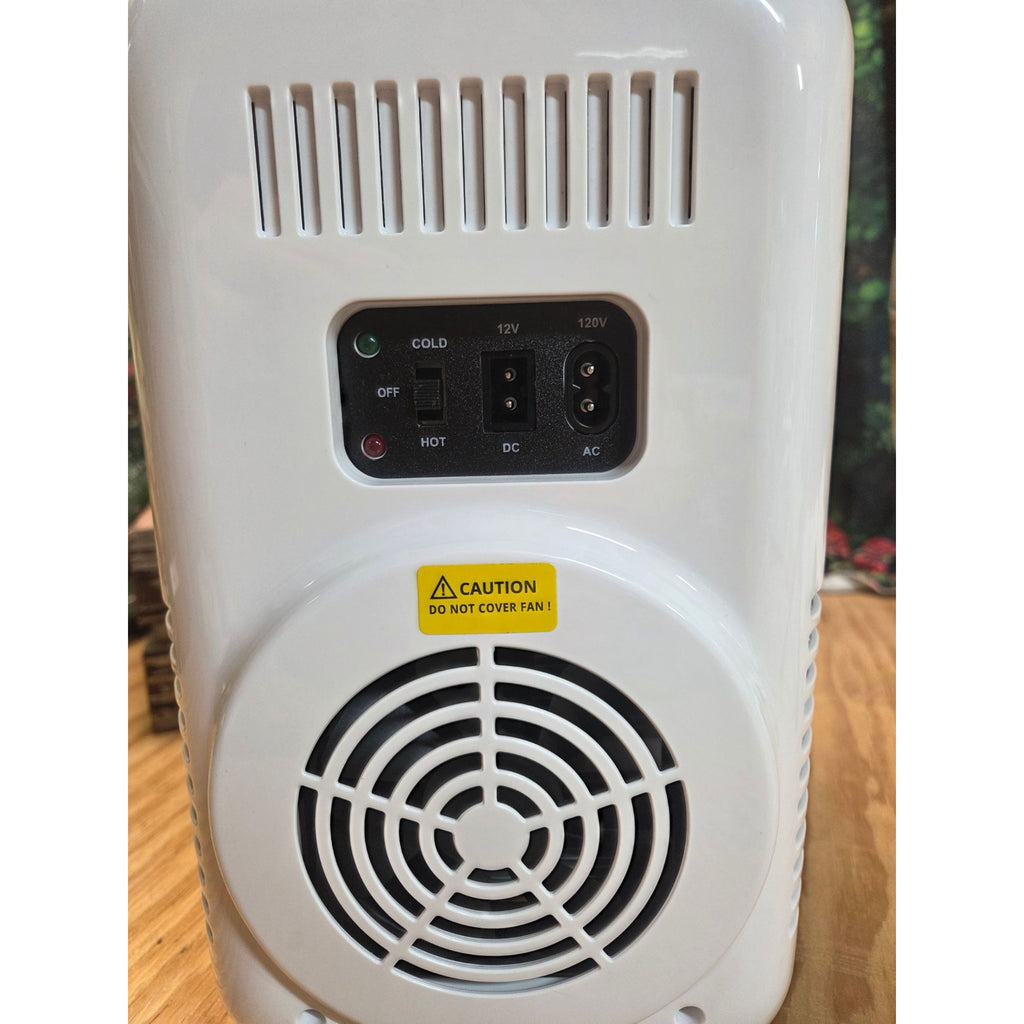 6L Mini Skincare & Beverage Fridge Cooling & Heating Compact Portable Design