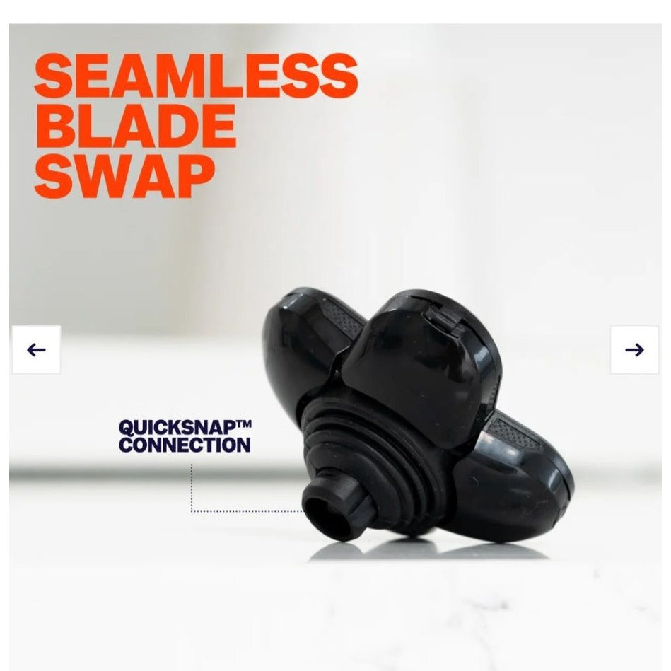 Flex Series Blade Refill Freebird Men Stainless Steel Hypoallergenic QuickSnap