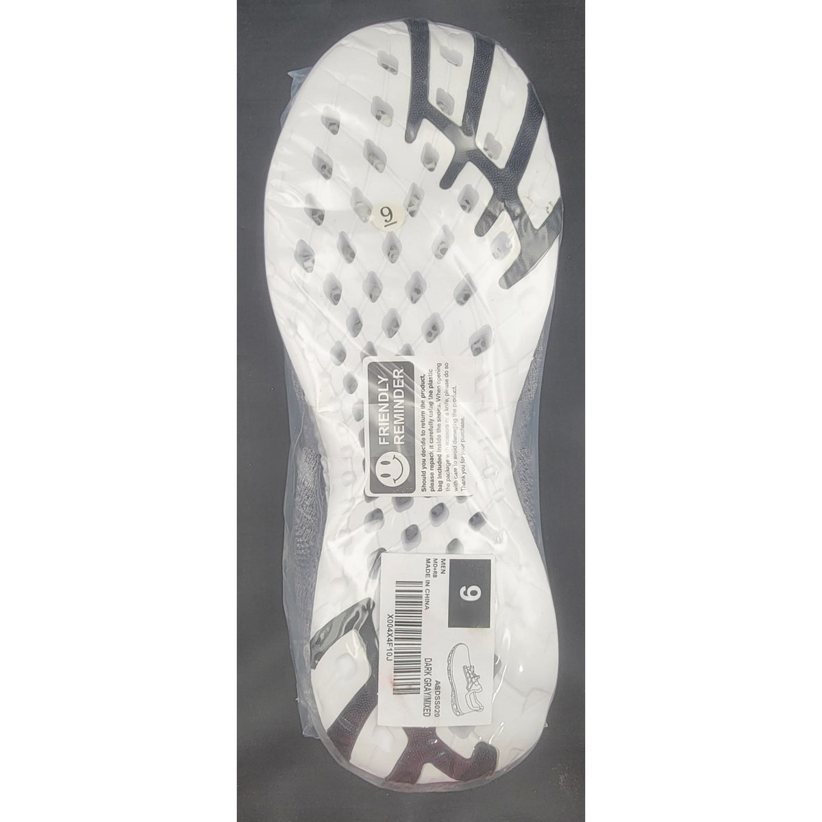 Aleader Aquasteps X-Drain Water Shoe and Sneaker Size 9 Gray Men